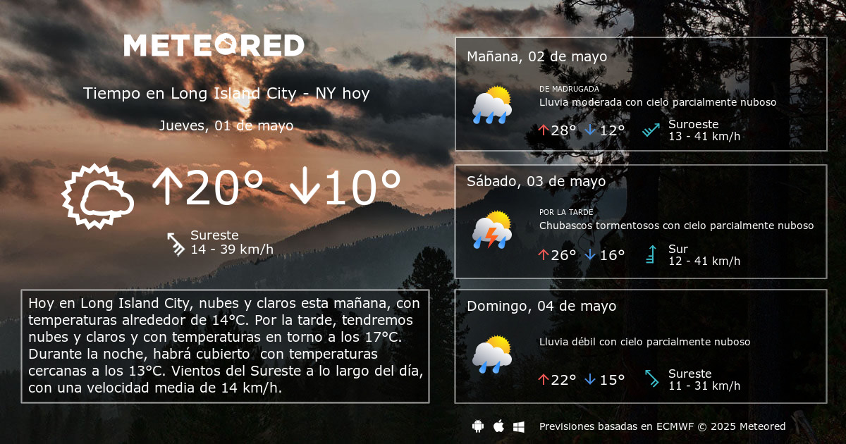 temperatura en long island new york